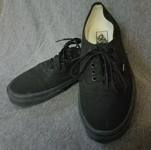 ONE DAY SALE!!! Black Vans Authentic Shoes