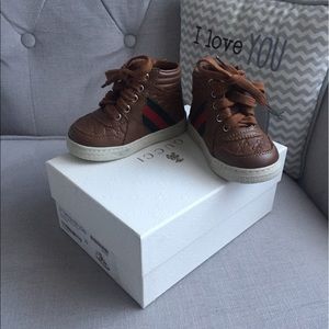 Baby Gucci High Top Sneakers