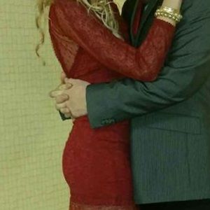 Red cocktail dress great for summer weddings