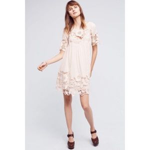 Anthropologie Magnolia Lace Dress