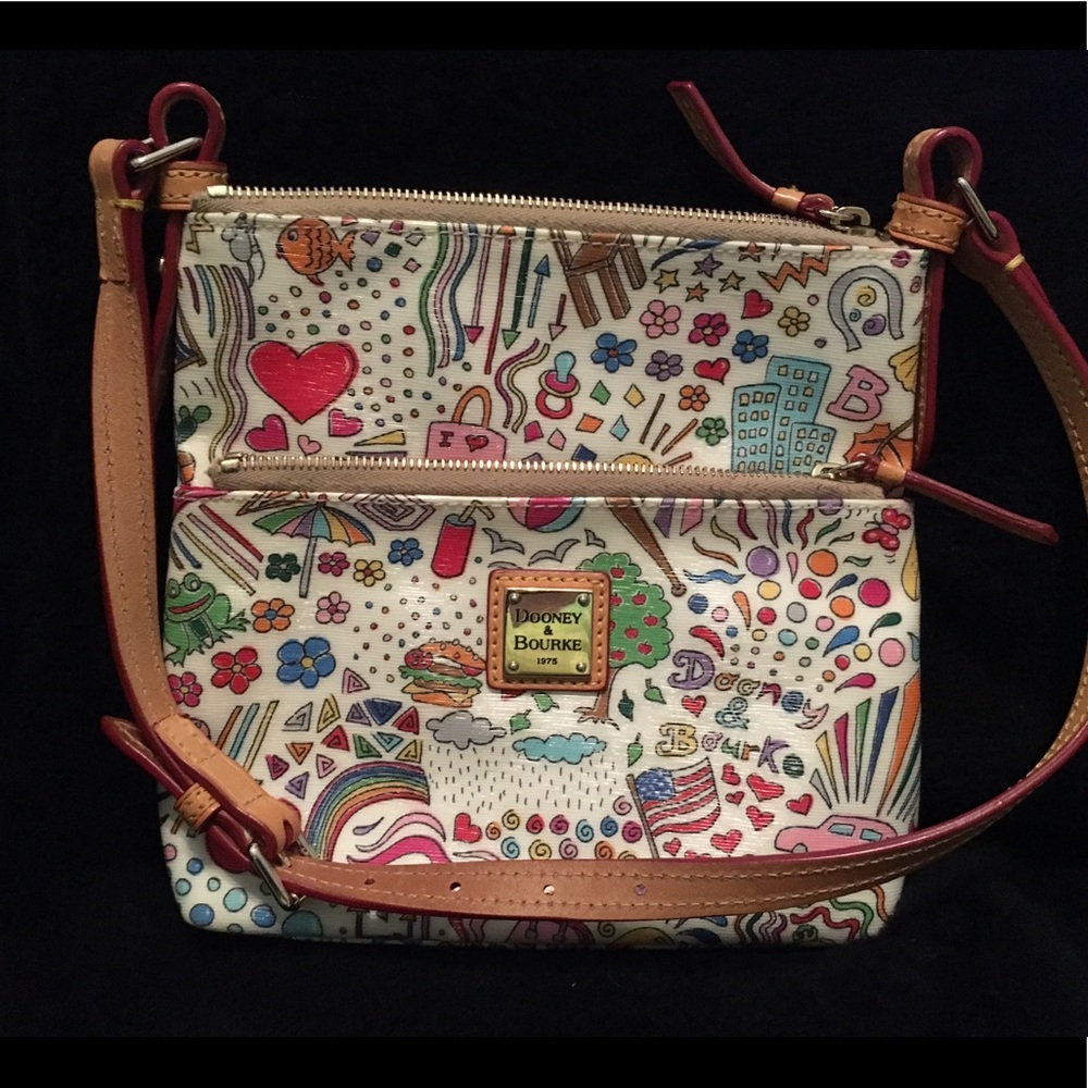 RARE Dooney and Bourke crossbody Whimsy purse