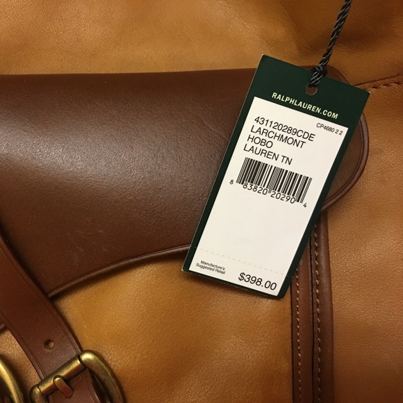 Ralph Lauren Larchmont Hobo Bag - Leather