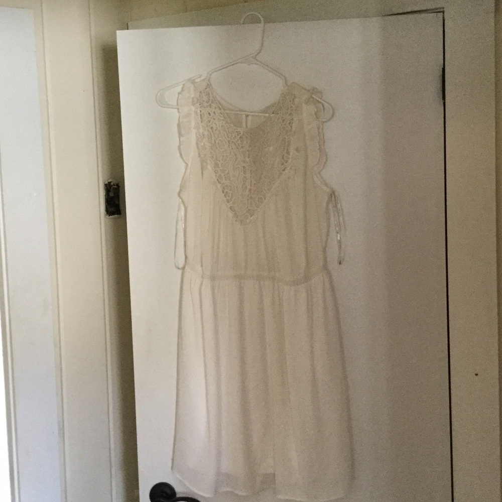 Forever21 ivory dress