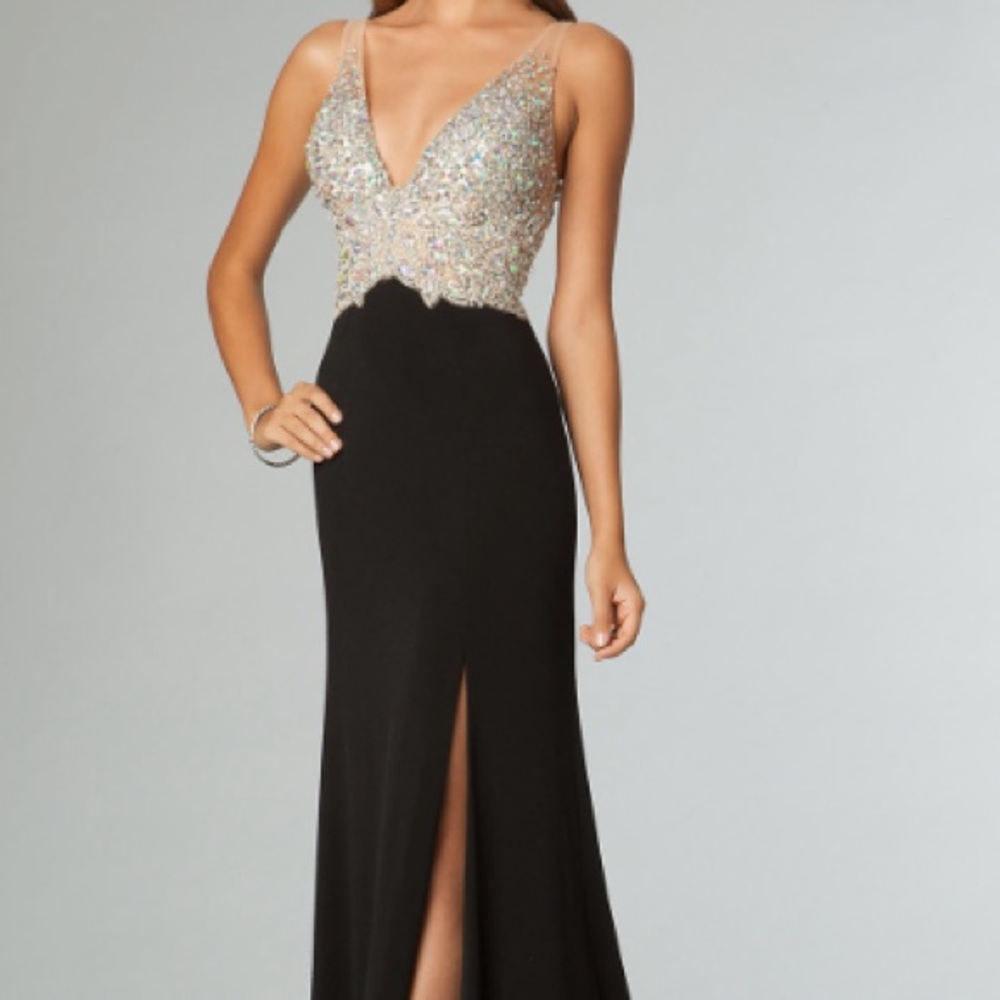Open-Back Jovani Prom Dress