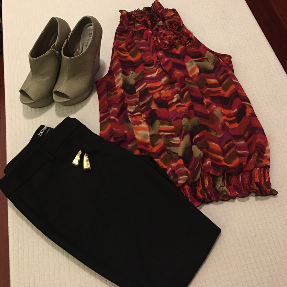 SM patterned blouse 💃🏻 - Picture 1 of 8
