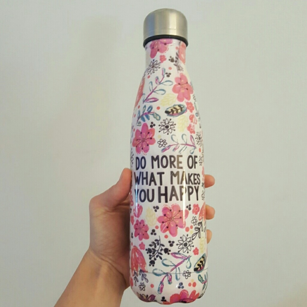 Floral swell bottle