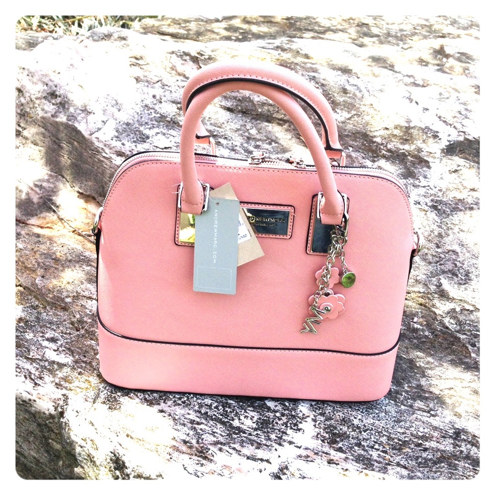 MARC NEW YORK Pink Spring time Handbag NWT