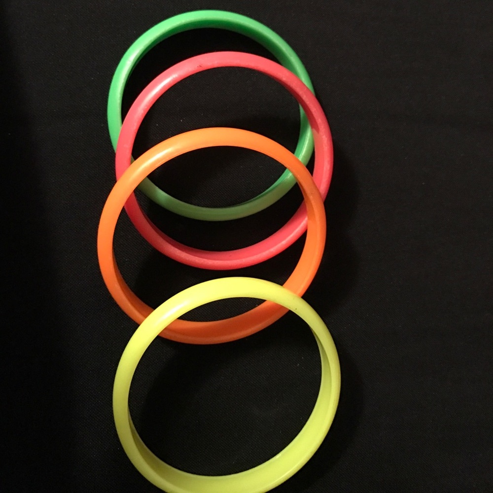 Different color bracelets