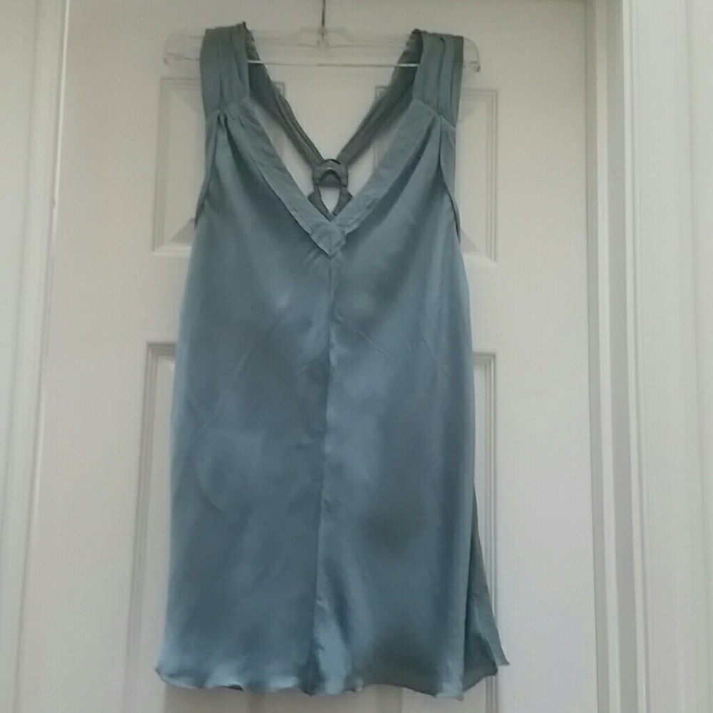 Banana republic teal lined camisole
