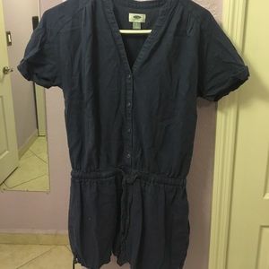 Short sleeve romper