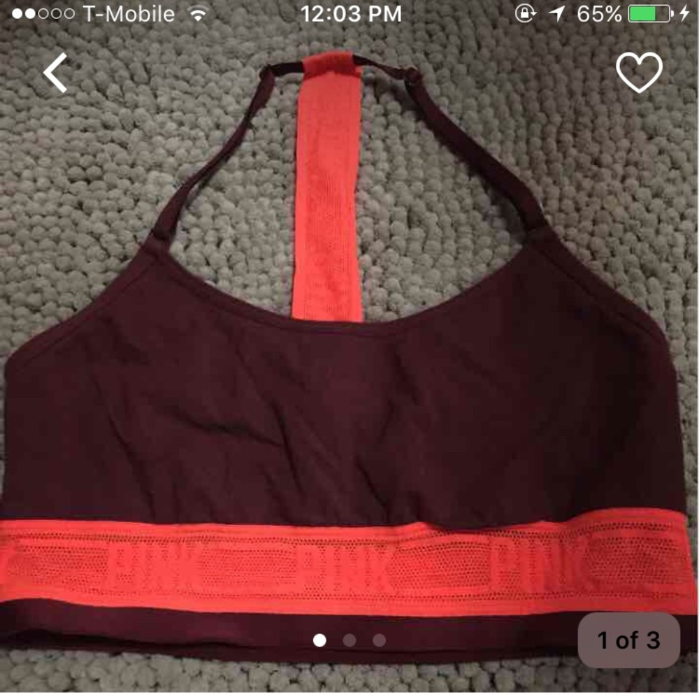 Pink bra lette