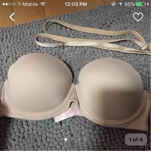 Pink push-up bra 32C