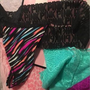 PINK VS Unused thongs