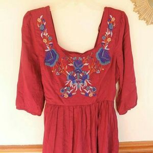 Embroidered Dress
