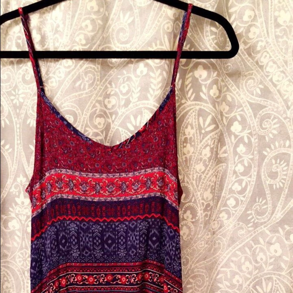 Multi colored bonaroo feel dress