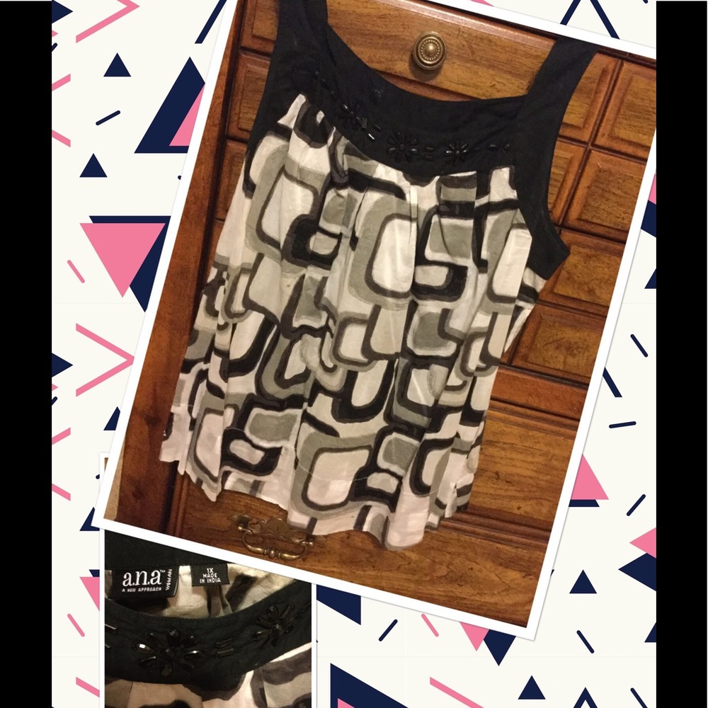 Bead Embellished Tank
