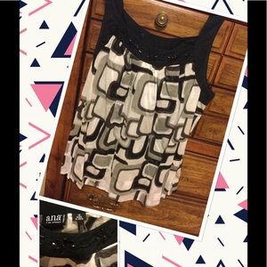 Bead Embellished Tank