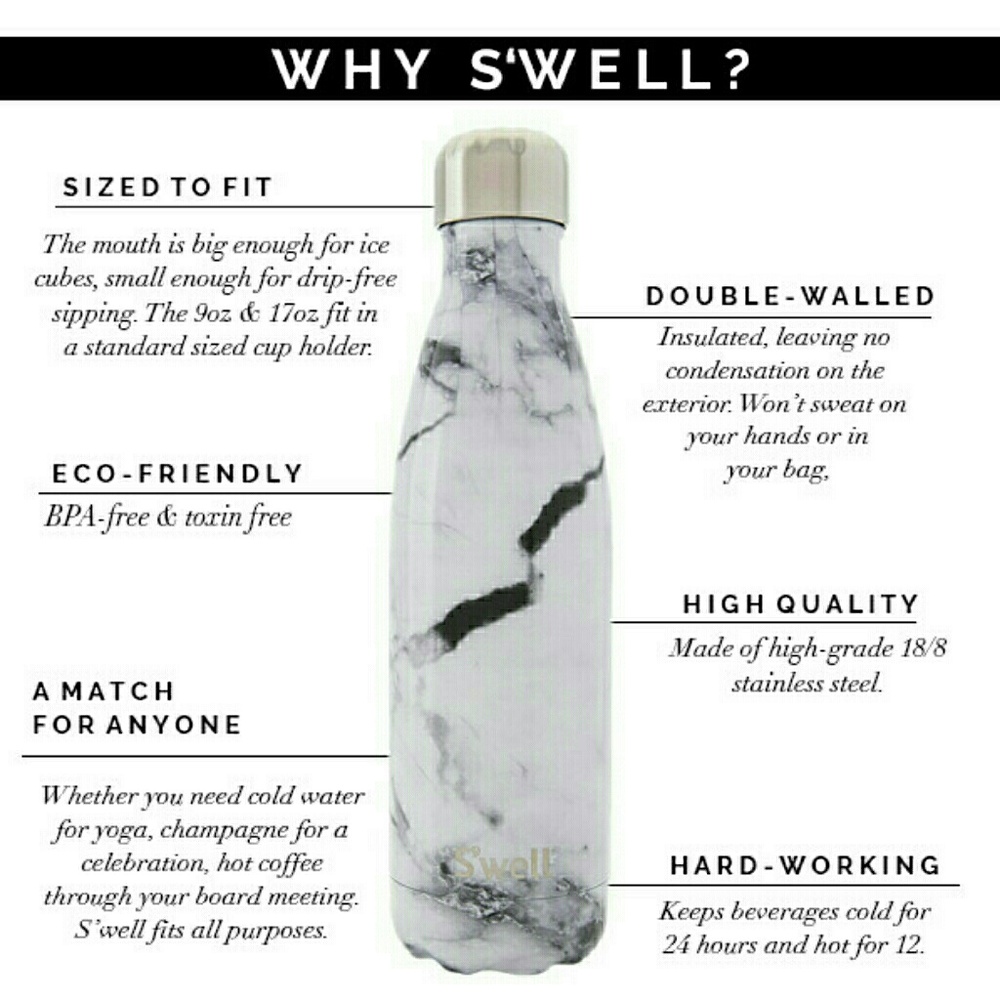 S'well  17  beverage bottle