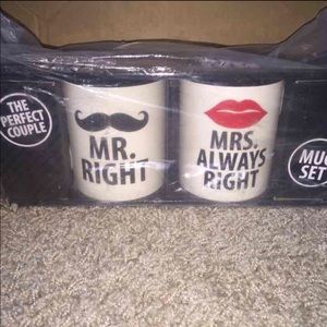 Mug Set mr. and mrs. right