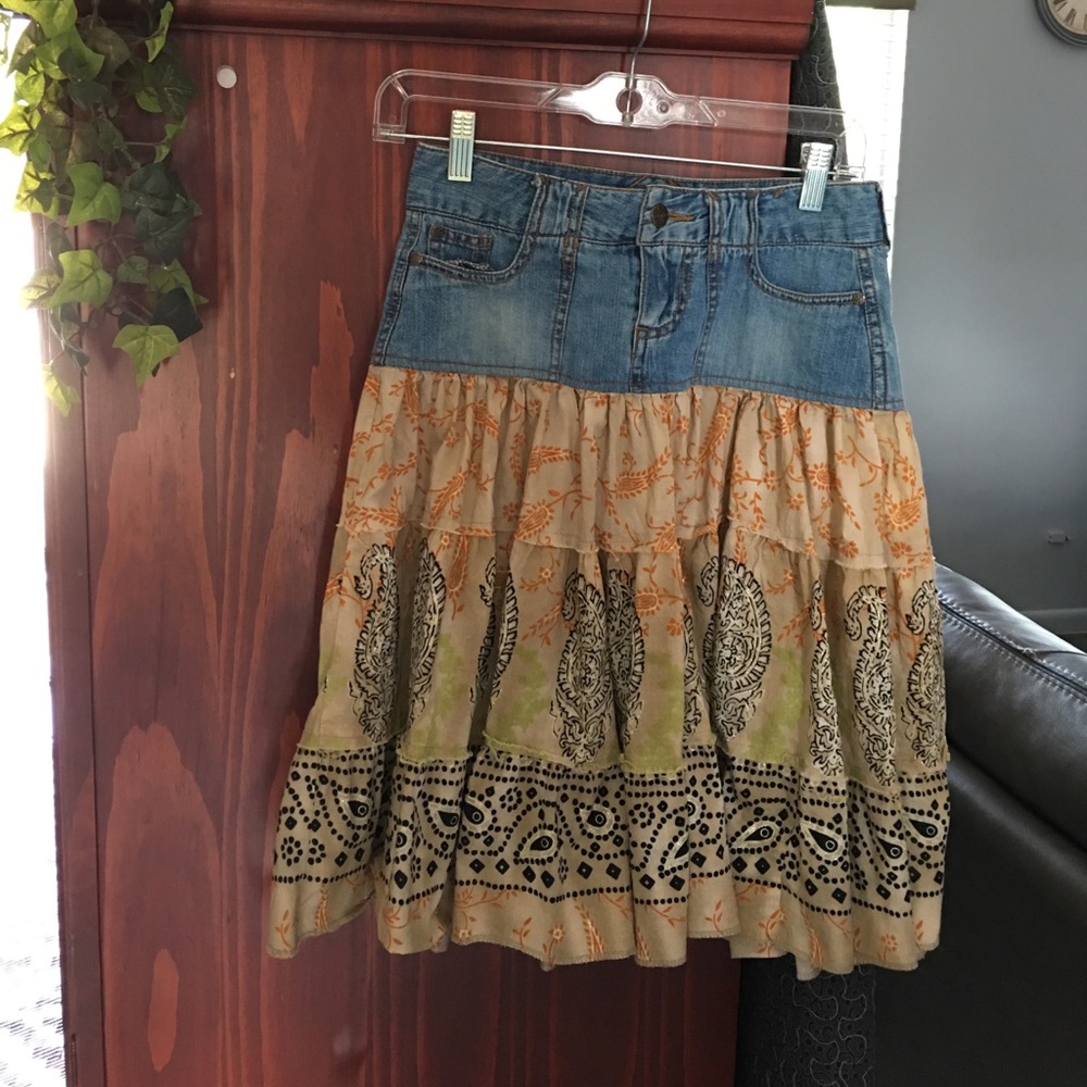 Boho Hippie skirt