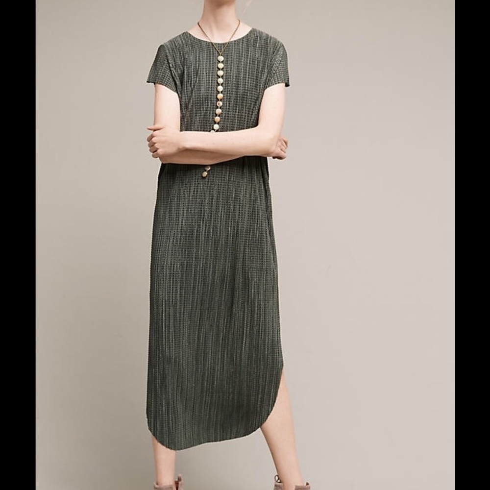 SEARCH Anthropologie Green Dress