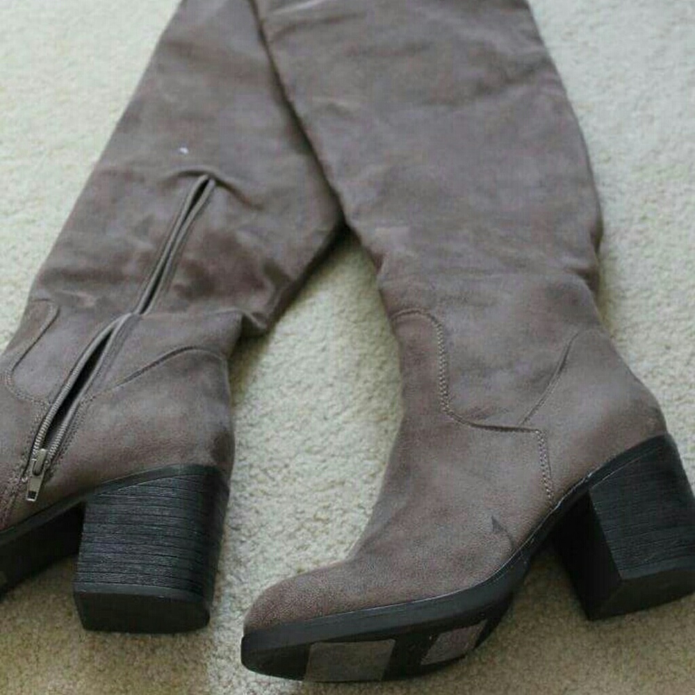 Knee high boots