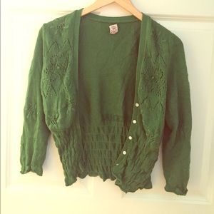 Lucky Brand Green Sweater