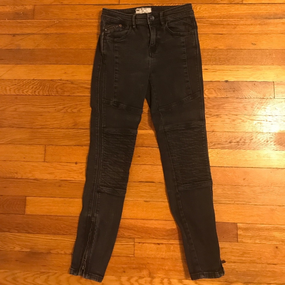 Free people black jeans