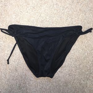 Black Victoria's Secret bikini bottoms