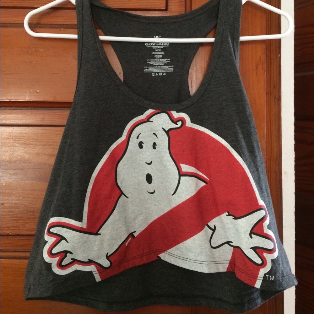 Ghost Busters Crop Top