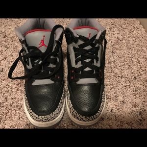 Jordan 3 black cement (gs)
