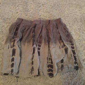 American Eagle tye dye mini skirt