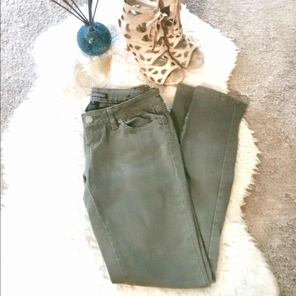 ZD premium green skinny jeans