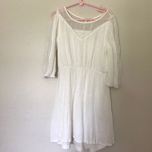 Adorable White Tunic Dress