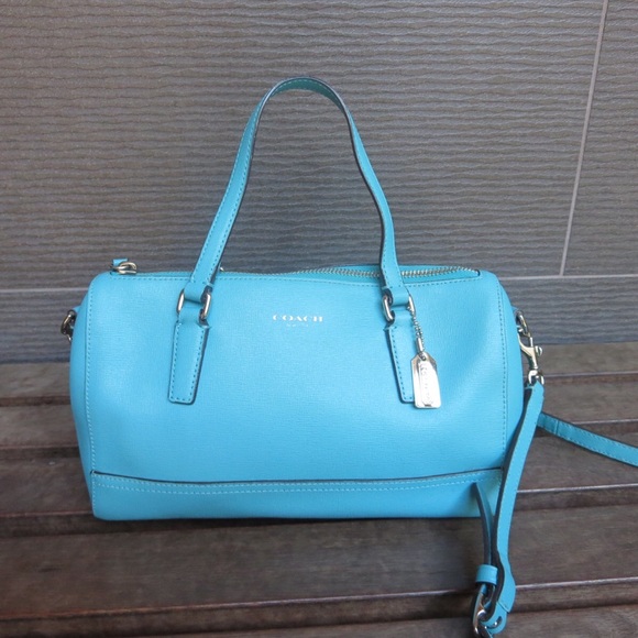 Coach Handbags - 🎉HP‼️🎉EUC!!! Coach Saffiano Leather Mini Satchel