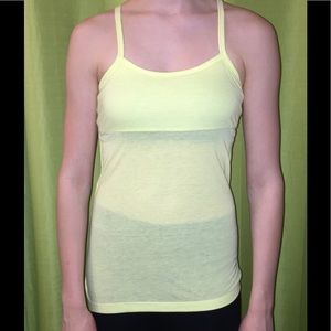 Zella Girl yellow tank