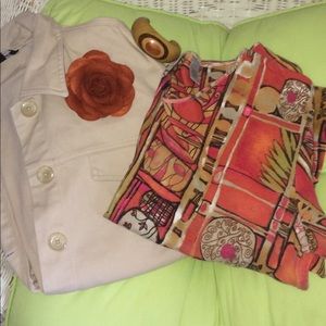 Chicos Oranges Top XL , Jacket and More