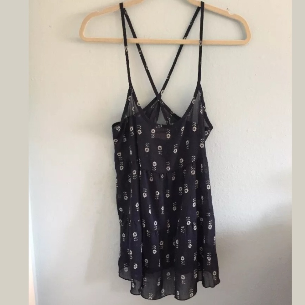 💐SOLD💐Abercrombie And Fitch Sheer Tunic Top.