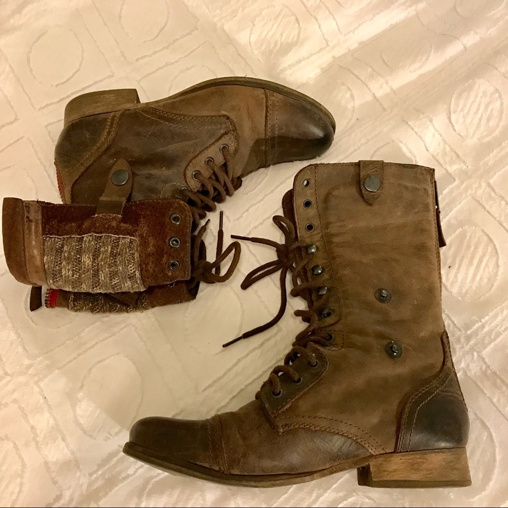 Steve Madden Combat Boots