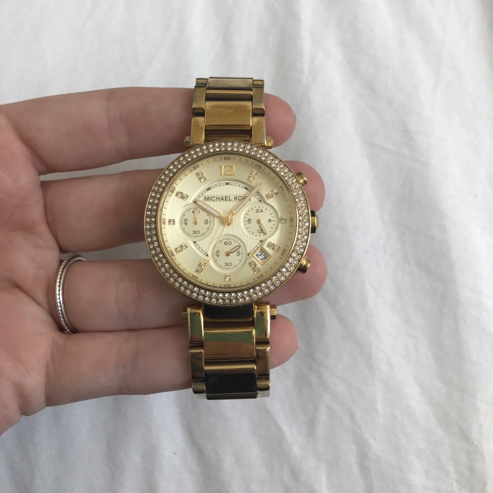 Gold Michael Kors Watch Dead Battery