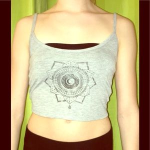 CUTE Volcom grey tank