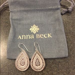 Anna Beck Beaded Teardrop Earrings
