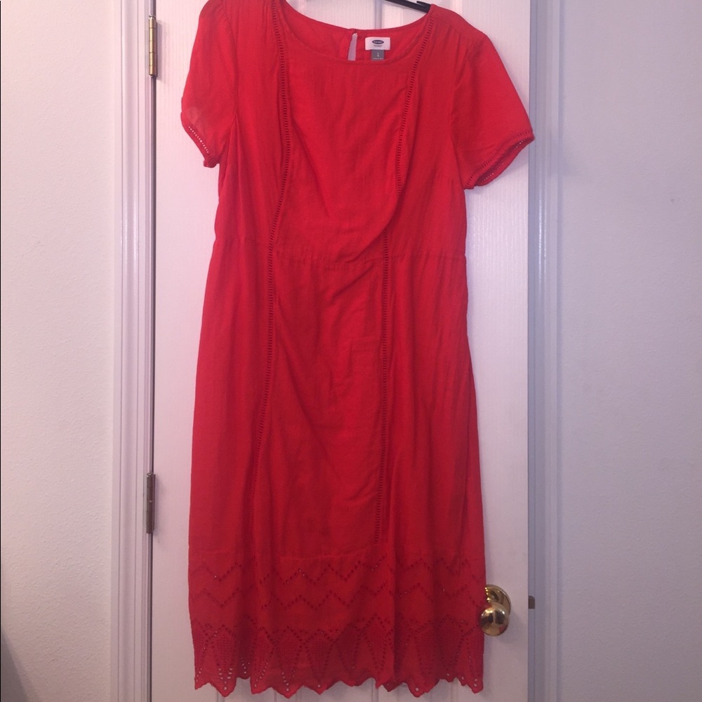 Coral dress