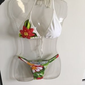 Floral Brazilian bikini