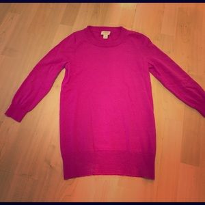 SALE! J.Crew 3/4 sleeve sweater-PINK
