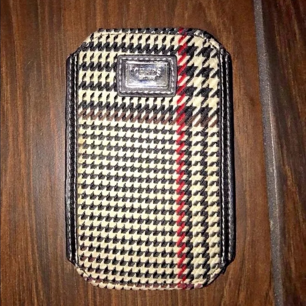 Chaps Houndstooth Phone Case for Apple iPhone EUC