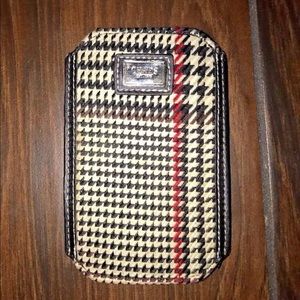 Chaps Houndstooth Phone Case for Apple iPhone EUC