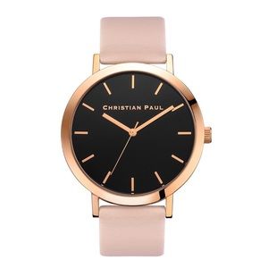 Christian Paul Accessories - Christian Paul blush black and gold watch Christian Paul Accessories - Christian Paul blush black and gold watch