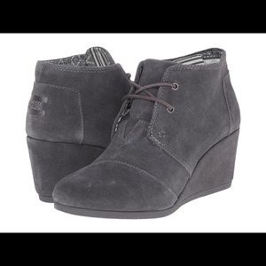 Toms gray bootie