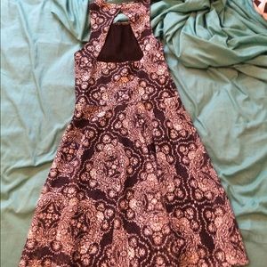 Navy mini summer dress